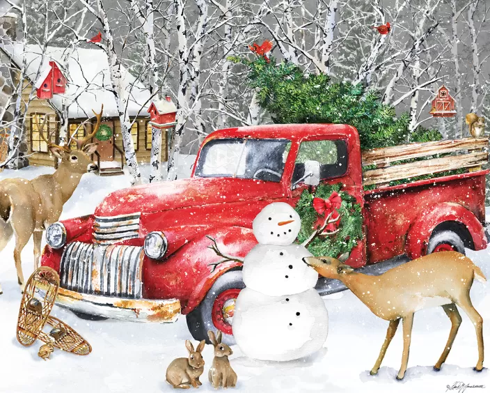 Heritage Puzzle Holiday Puzzles*A Country Christmas 1000 Piece Puzzle