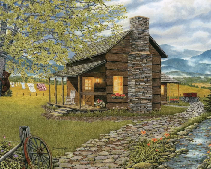 Heritage Puzzle Scenic Puzzles*A Smoky Mountain Morning Puzzle