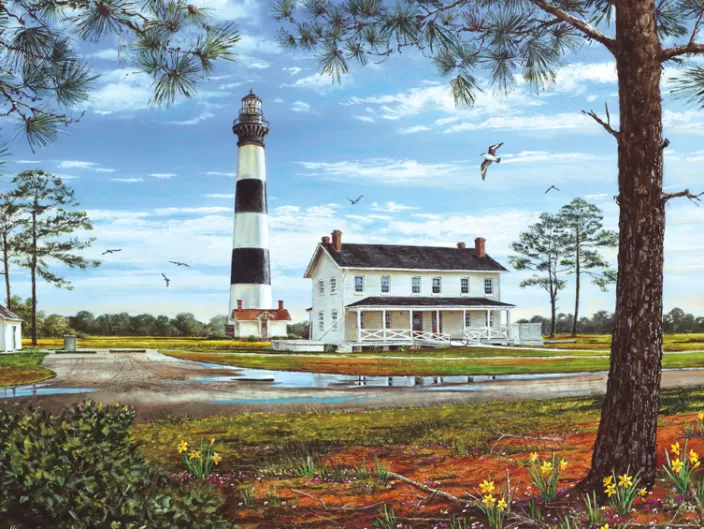 Heritage Puzzle Lighthouse Puzzles*Bodie Island Lighthouse Puzzle