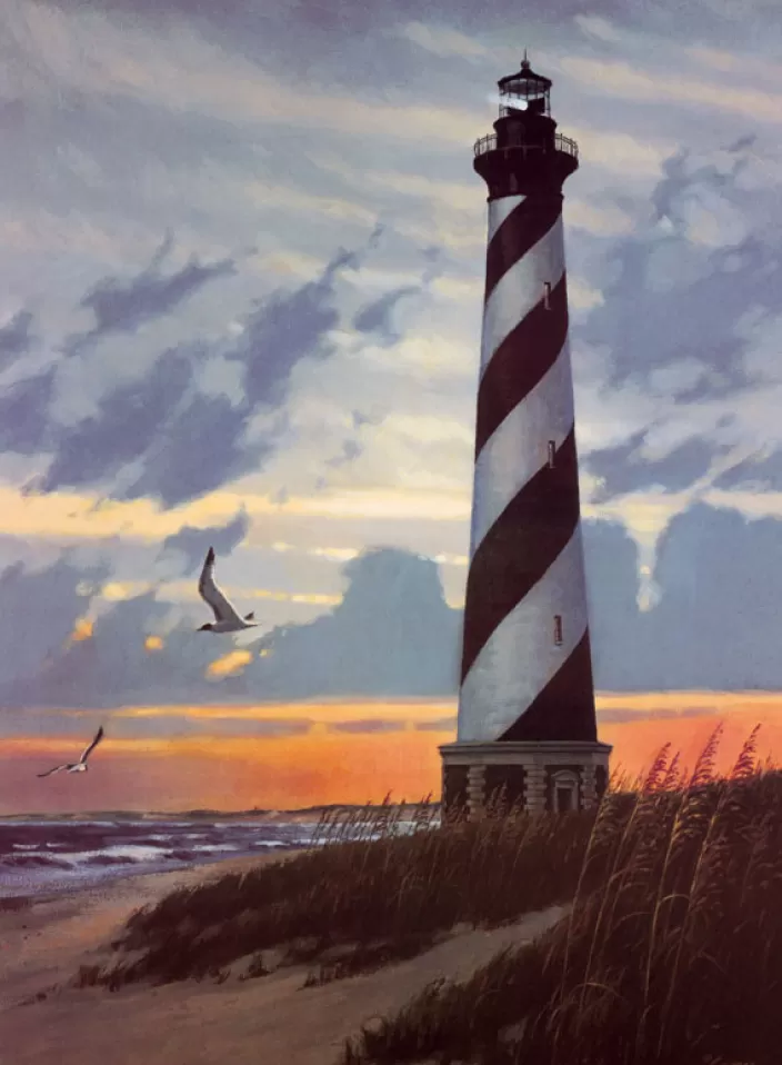 Heritage Puzzle Lighthouse Puzzles*Cape Hatteras Lighthouse Puzzle