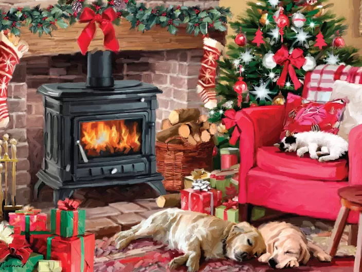 Heritage Puzzle Holiday Puzzles*Cozy Christmas Puzzle