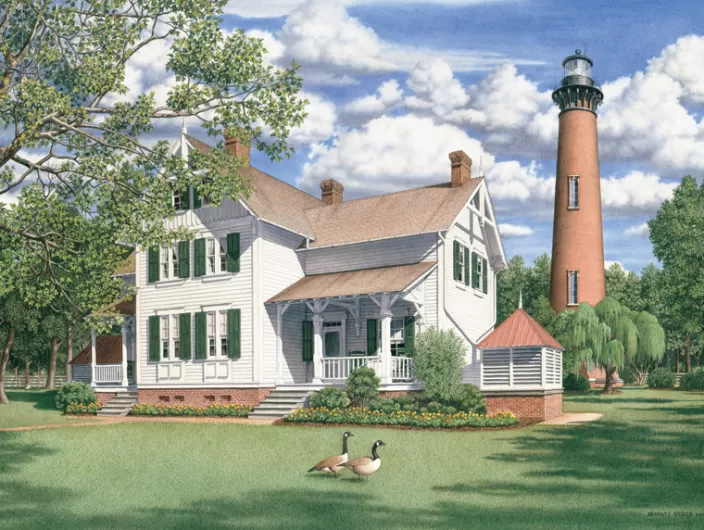 Heritage Puzzle Lighthouse Puzzles*Currituck Afternoon Puzzle