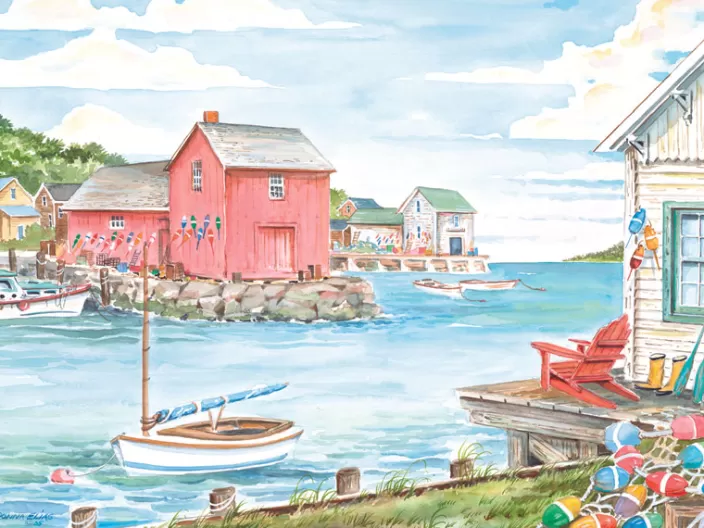 Heritage Puzzle Coastal Puzzles*Harborside Puzzle