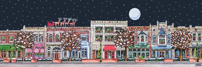 Heritage Puzzle Holiday Puzzles*Main Street Christmas Puzzle