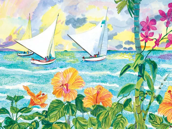 Heritage Puzzle Coastal Puzzles*Sailing In Paradise Puzzle