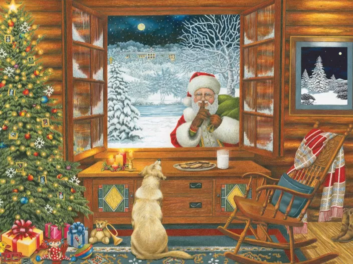 Heritage Puzzle Holiday Puzzles*Shh…Good Dog.