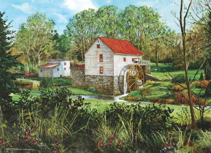 Heritage Puzzle North Carolina Puzzles*The Old Mill Puzzle