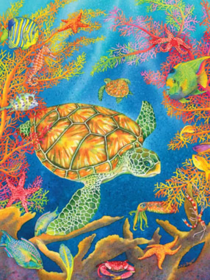 Heritage Puzzle Beach Puzzles*Turtle Reef Puzzle