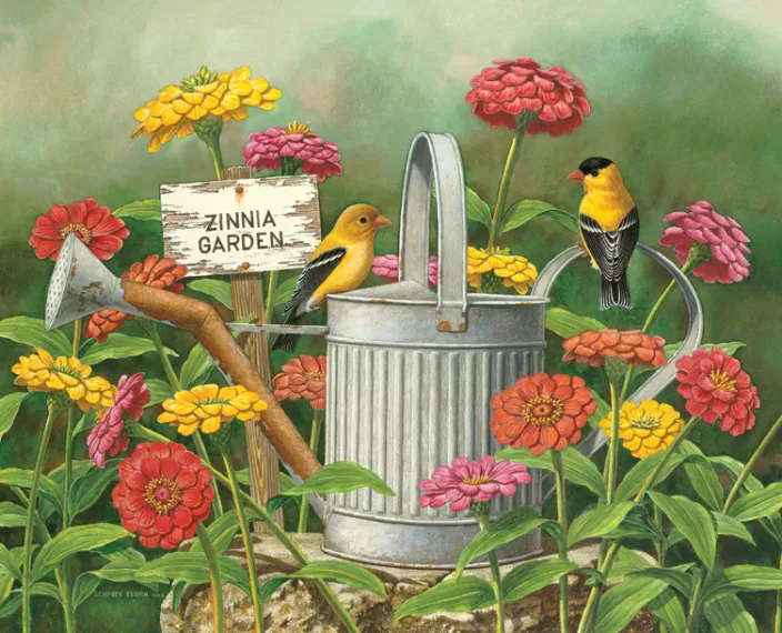 Heritage Puzzle Garden Puzzles*Zinnia Garden Puzzle